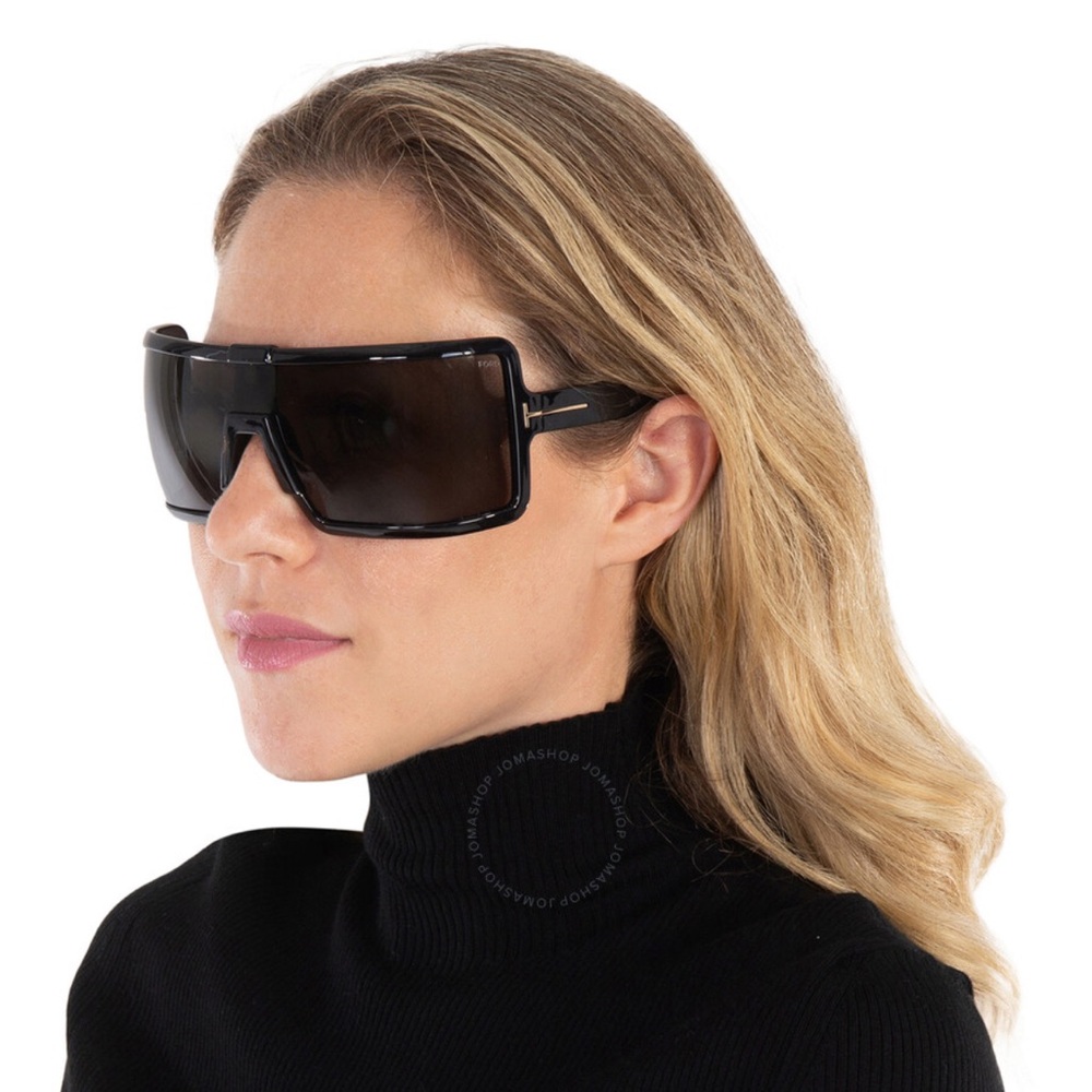Tom Ford Parker Smoke Shield Sunglasses
